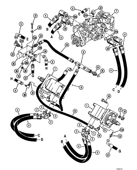 bleeding hydrostatic drive on case skid steer|case 1840 hydraulic hose problems.